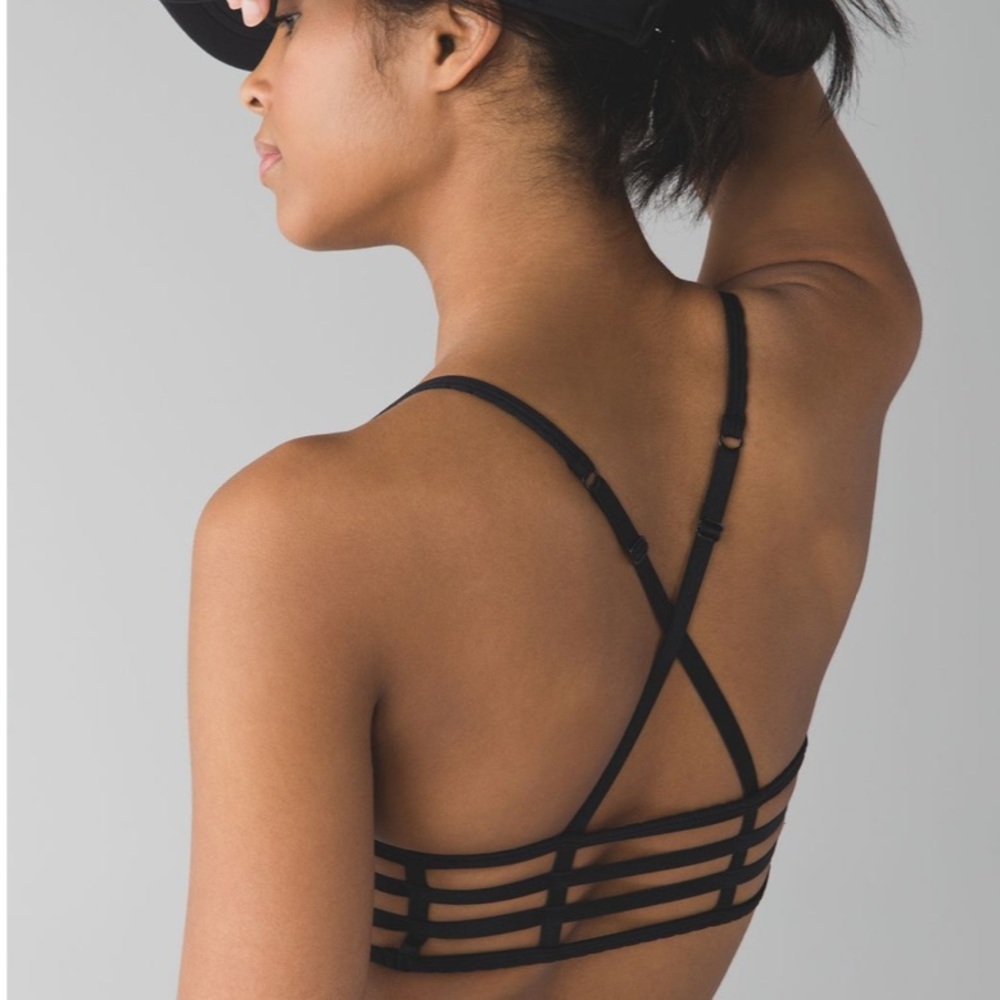 Lululemon Hot Spell Bra in Black - Picture 3 of 10